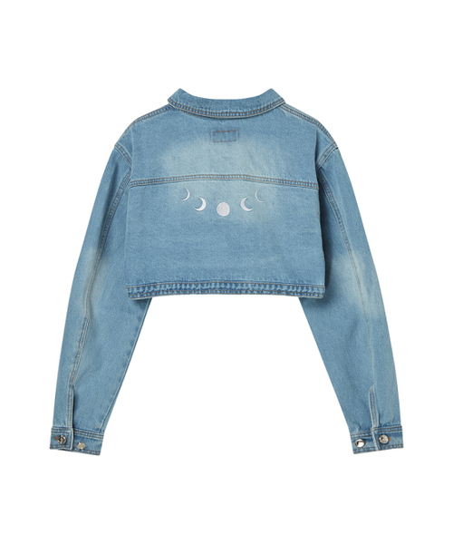 NYXX(エヌワイエックスエックス)の「BOLERO SHAPE DENIM JACKET LIGHT BLUE(デニムジャケット・レディース・その他・SMALL/MEDIUM)」の3枚目の写真