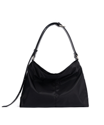 HAH ARCHIVE（ハーアーカイブ）の「[Haesu Collaboration] Contour Belted Bag (Nylon Black)（ショルダーバッグ）」
