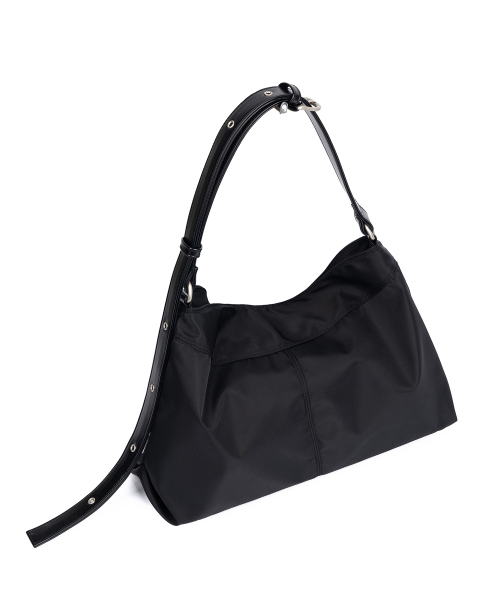 HAH ARCHIVE（ハーアーカイブ）の「[Haesu Collaboration] Contour Belted Bag (Nylon Black)（ショルダーバッグ・レディース・その他・FREE）」の2枚目の写真