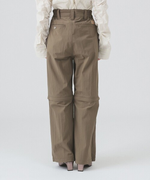Dickies(ディッキーズ)の「【別注】Dickies / 2wayパンツ(スラックス・レディース・カーキ/ブラック・1/0)」の22枚目の写真