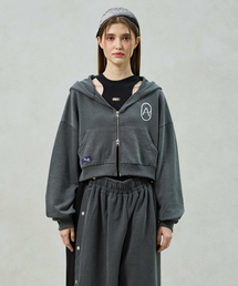 PITA HOOD ZIP-UP / CHARCOAL