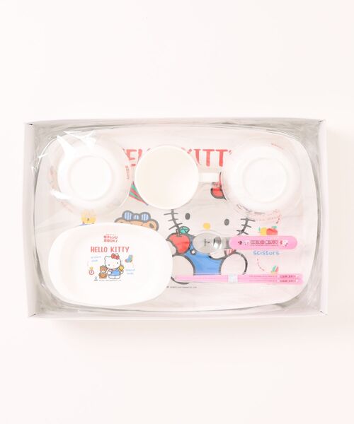 sanrio(サンリオ)の「〈SANRIO/サンリオ〉ハローキティ ベビーランチセット BG-280(ベビーギフト・レディース・レッド・ONE SIZE)」の7枚目の写真