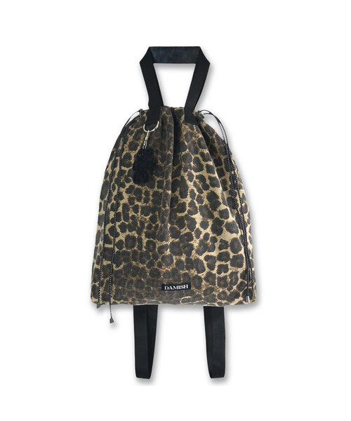 DAMISH(ダミシュ)の「デュアルフレックスショッパーバックパック_レオパード(バックパック/リュック・レディース・レオパード・OS)」の1枚目の写真
