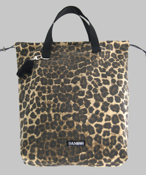 DAMISH(ダミシュ)の「デュアルフレックスショッパーバックパック_レオパード(バックパック/リュック・レディース・レオパード・OS)」の5枚目の写真