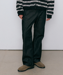 ENDOOR（エンドア）の「flare washed denim pants (black)（デニムパンツ）」