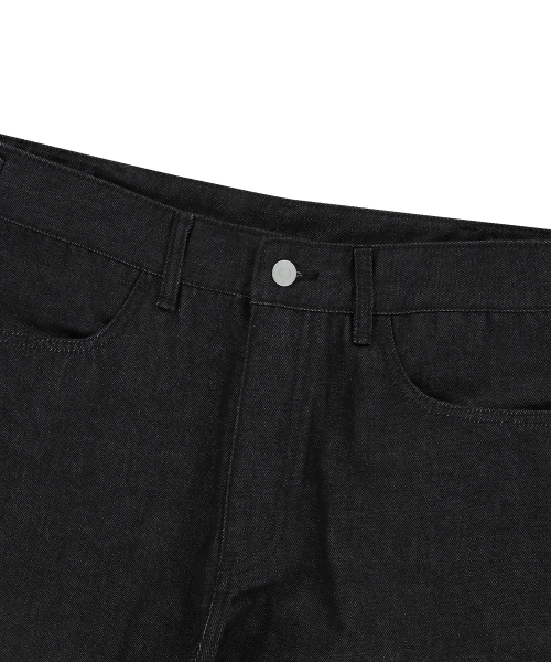 ENDOOR(エンドア)の「flare washed denim pants (black)(デニムパンツ・メンズ・ブラック・1/2/3)」の4枚目の写真
