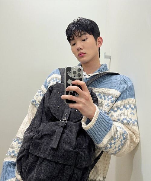 ENDOOR(エンドア)の「flare washed denim pants (black)(デニムパンツ・メンズ・ブラック・1/2/3)」の9枚目の写真