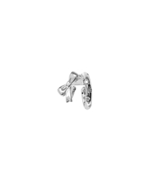 Cubic Big Ribbon Ear Cuff