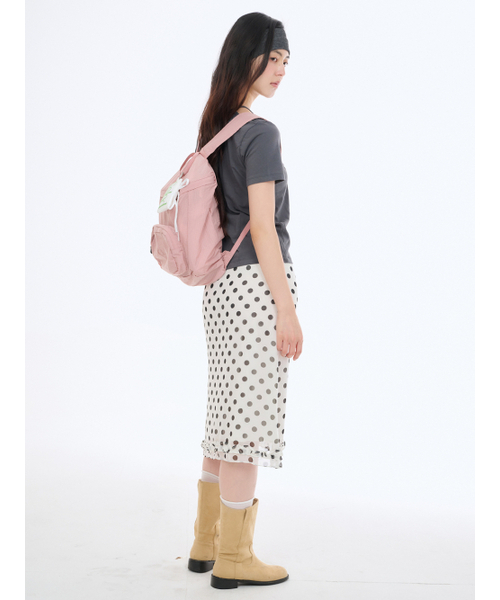 Salad bowls（サラダボール）の「501 LIP NYLON BACKPACK [PINK]（バックパック/リュック・レディース・PINK・FREE）」の2枚目の写真