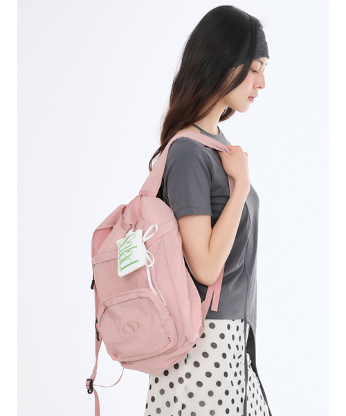 Salad bowls（サラダボール）の「501 LIP NYLON BACKPACK [PINK]（バックパック/リュック・レディース・PINK・FREE）」の3枚目の写真