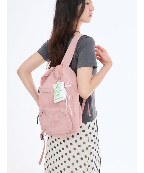 Salad bowls（サラダボール）の「501 LIP NYLON BACKPACK [PINK]（バックパック/リュック・レディース・PINK・FREE）」の6枚目の写真