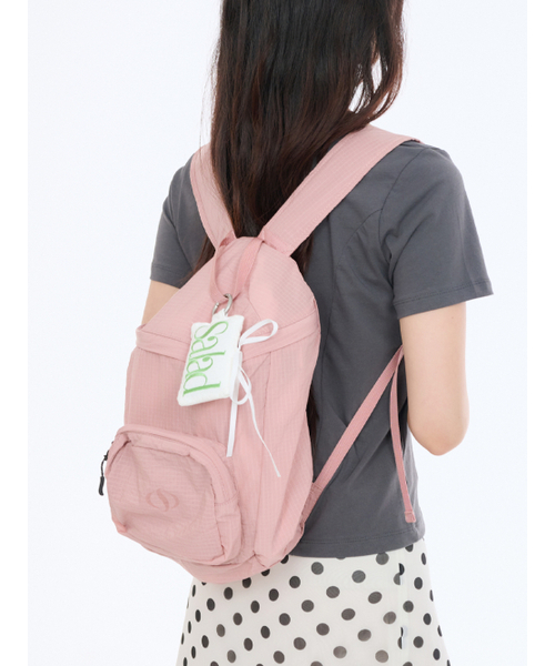 Salad bowls（サラダボール）の「501 LIP NYLON BACKPACK [PINK]（バックパック/リュック・レディース・PINK・FREE）」の10枚目の写真