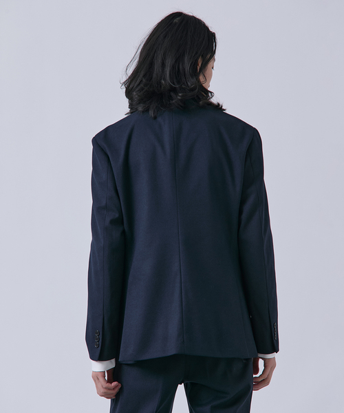 セール】ニットフランネル テーラードジャケット（テーラード