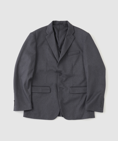 セール】ニットフランネル テーラードジャケット（テーラード