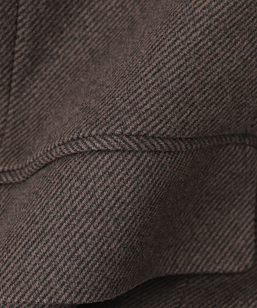 B.C STOCK（ベーセーストック）の「ニットフランネル テーラードジャケット（テーラードジャケット・メンズ・ブラウン/ネイビー/チャコールグレー・X-LARGE/LARGE/MEDIUM）」の7枚目の写真