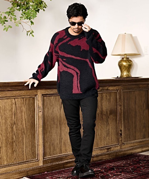 CavariA（キャバリア）の「『CavariA/キャバリア』極暖スキニー（その他パンツ・メンズ・チェック/ブラック・L/XL/M）」の3枚目の写真