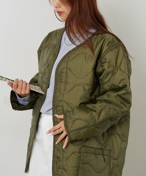 HOUSTON / ヒューストン M-65 JACKET THINSULATE LINER ひょうたん