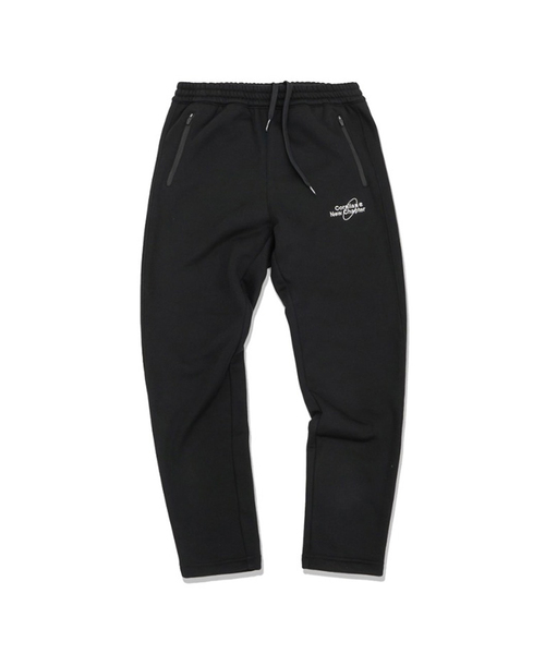 CORALIAN(コラリアン)の「スラント起毛 レディース トレーニングパンツ ブラック(スウェットパンツ・レディース・その他・90/100/110/95/105)」の1枚目の写真