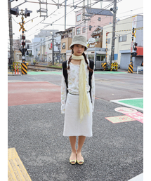 COLOCYNTH（コロシント）の「Uki Midi Skirt White Gypsophila（スカート）」