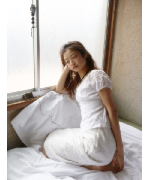 COLOCYNTH(コロシント)の「Uki Midi Skirt White Gypsophila(スカート・レディース・その他・MEDIUM/SMALL)」の4枚目の写真