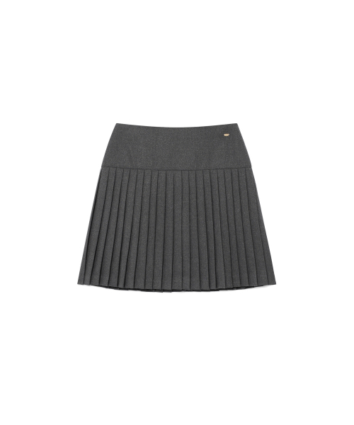 REORG(リオルグ)の「RIE RIPPLE PLEATS MINI SKIRT CHARCOAL(スカート・レディース・その他・SMALL/MEDIUM/LARGE)」の5枚目の写真