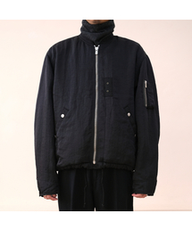 BONRROW（ボンロウ）の「Reversible Padded Flight JK_Bk（MA-1）」