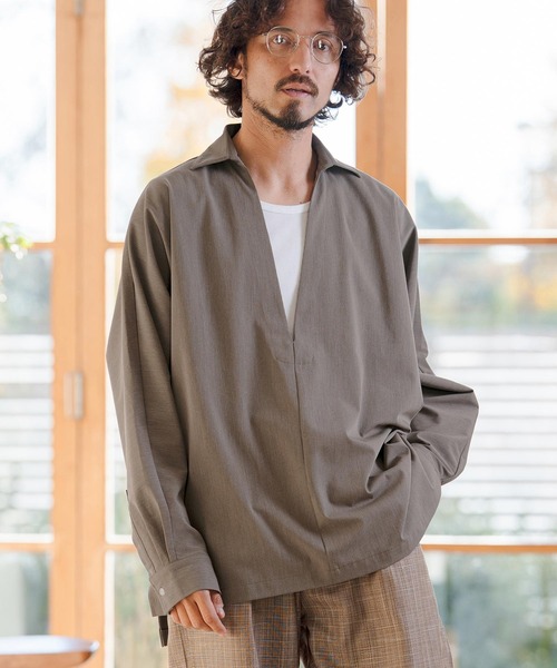 ms6349- TRディープスキッパーシャツ(CMB-R0201)（シャツ/ブラウス