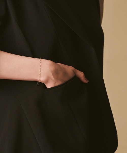 agete（アガット）の「K10ブレスレット（ブレスレット・レディース・ゴールド・フリー）」の2枚目の写真