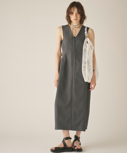 AIC.（エーアイシー）の「OUTDOOR Mesh Shopper[M]（トートバッグ・レディース・ホワイト/ブラック・FREE）」の19枚目の写真