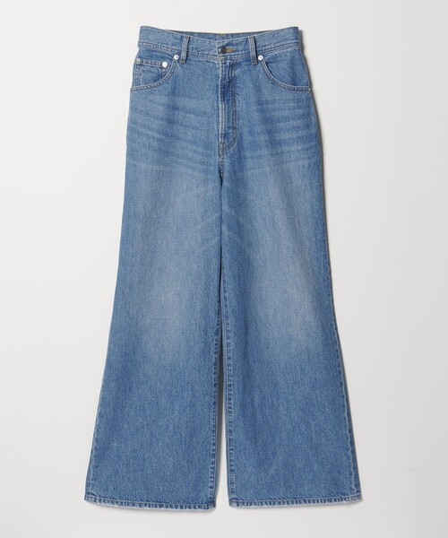 EMMEL REFINES（エメルリファインズ）の「＜EMMEL REFINES＞EM ハイウエスト ワイド デニム（デニムパンツ・レディース・ライトブルー/コバルトブルー・XS/S/M）」の17枚目の写真