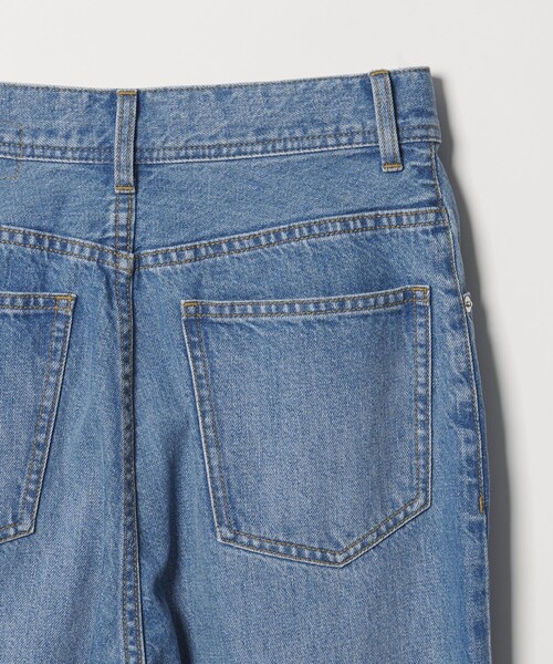 EMMEL REFINES（エメルリファインズ）の「＜EMMEL REFINES＞EM ハイウエスト ワイド デニム（デニムパンツ・レディース・ライトブルー/コバルトブルー・XS/S/M）」の21枚目の写真