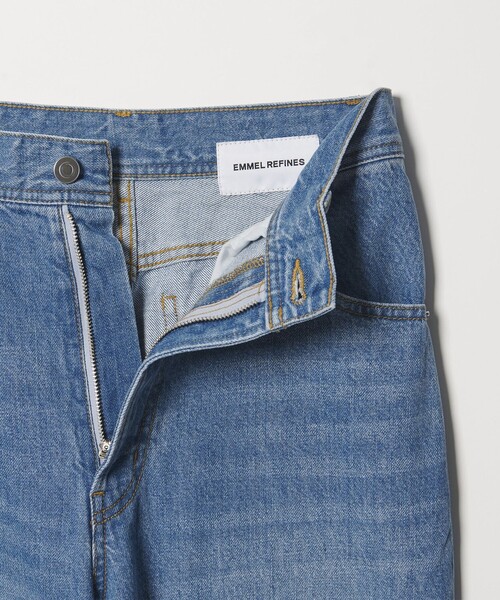 EMMEL REFINES（エメルリファインズ）の「＜EMMEL REFINES＞EM ハイウエスト ワイド デニム（デニムパンツ・レディース・ライトブルー/コバルトブルー・XS/S/M）」の22枚目の写真