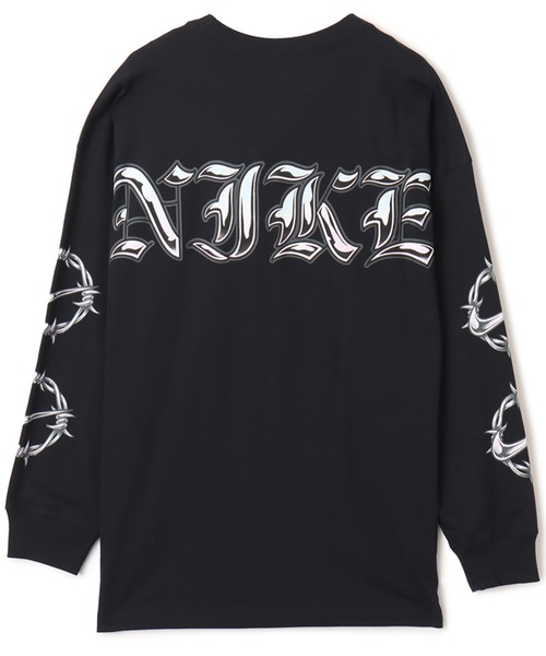 NIKE(ナイキ)の「NIKE AS W NSW CLASSIC LS TEE BRB CH / ナイキ ウィメンズ NSW クラシック BRB CH L/S Tシャツ 【SP】(Tシャツ/カットソー・レディース・ブラック・S/M/L)」の7枚目の写真