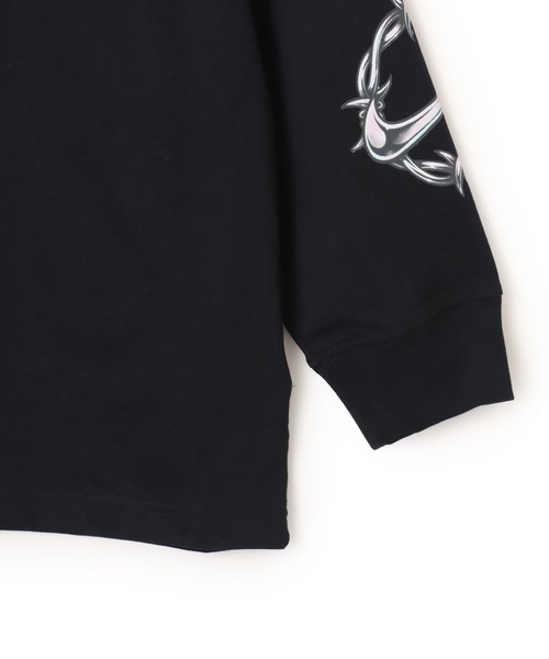 NIKE(ナイキ)の「NIKE AS W NSW CLASSIC LS TEE BRB CH / ナイキ ウィメンズ NSW クラシック BRB CH L/S Tシャツ 【SP】(Tシャツ/カットソー・レディース・ブラック・S/M/L)」の6枚目の写真