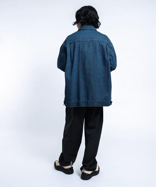 EKAL（エカル）の「デニムカバーオール（カバーオール・メンズ・ブルー・LARGE/MEDIUM）」の12枚目の写真