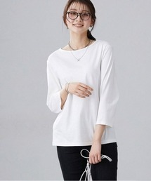 slattgir | 高身長 綿100%汗染み防止七分袖カットソーTシャツ(トールサイズ)(Tシャツ/カットソー)