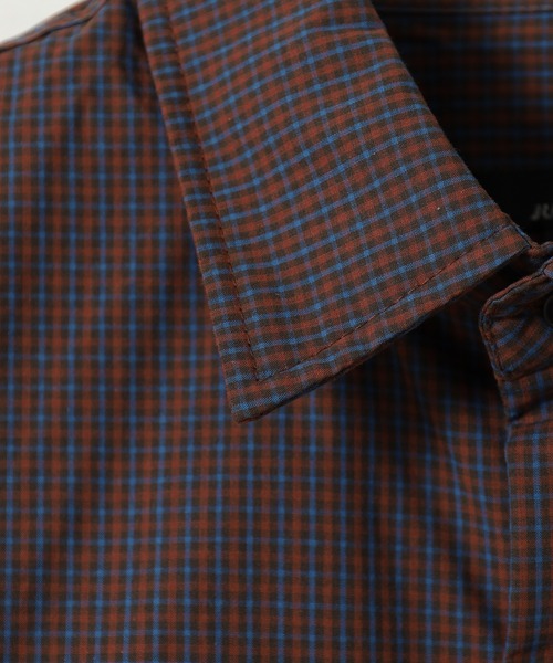 Jungle Storm（ジャングルストーム）の「JUNGLE STORM H/S小格子チェックショートレングスシャツ 半袖（シャツ/ブラウス・メンズ・チャコールグレー/ホワイト/ネイビー・M/L）」の11枚目の写真