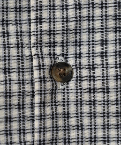 Jungle Storm（ジャングルストーム）の「JUNGLE STORM H/S小格子チェックショートレングスシャツ 半袖（シャツ/ブラウス・メンズ・チャコールグレー/ホワイト/ネイビー・M/L）」の17枚目の写真