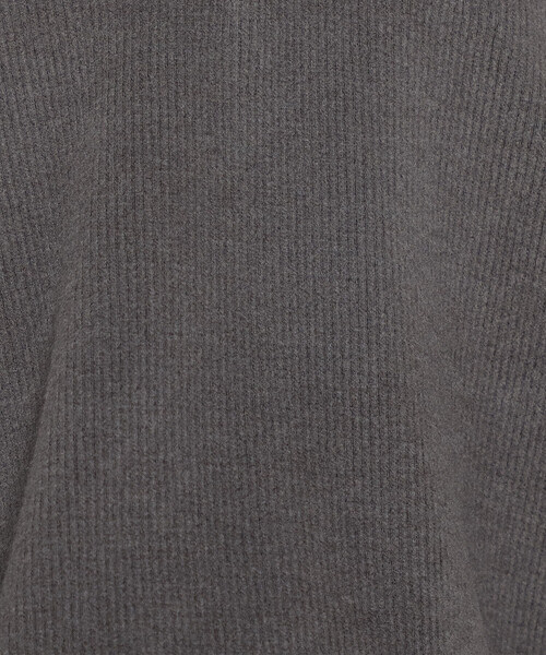 Gabardine K.T(ギャバジンケーティー)の「〔 +サイズ 〕 ニットコール レイヤードセーター(Tシャツ/カットソー・レディース・グレー/ライトグレー/ネイビー・13号)」の22枚目の写真