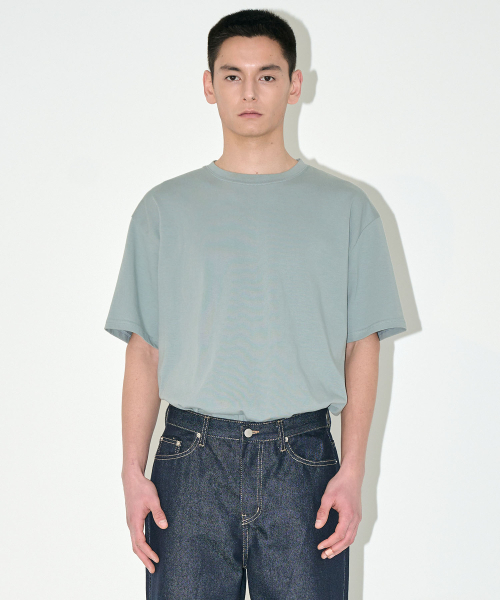 ZPLISH(ジプリシュ)の「ペットシルケットTシャツグレーシュブルー(Tシャツ/カットソー・メンズ・その他・MEDIUM/LARGE)」の4枚目の写真