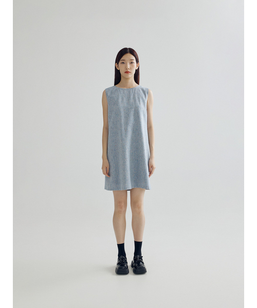BOMNAL BOUTIQUE(ボムナルブティック)の「ツーウェイミニドレス_ブルー(ワンピース・レディース・その他・SMALL/MEDIUM)」の2枚目の写真