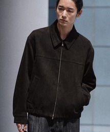 WYM LIDNM（ウィム バイ リドム）の「FAUX SUEDE ZIP BLOUSON（ブルゾン）」