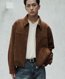 WYM LIDNM（ウィム バイ リドム）の「FAUX SUEDE ZIP BLOUSON（ブルゾン）」
