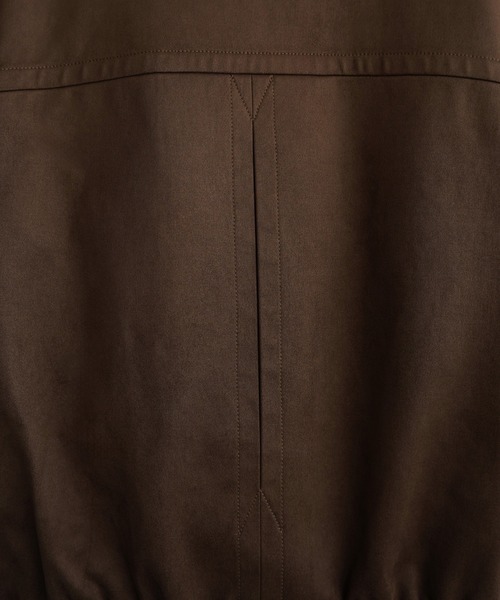 WYM LIDNM(ウィム バイ リドム)の「FAUX SUEDE ZIP BLOUSON(ブルゾン・メンズ・ブラウン/ブラック/ブラック系・XS/S/M/L)」の4枚目の写真
