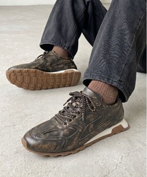 ASH（アッシュ）の「ASH/アッシュ【KASAR MAN】メンズフラットスニーカー シンプル 3cmヒール 薄底（スニーカー）」