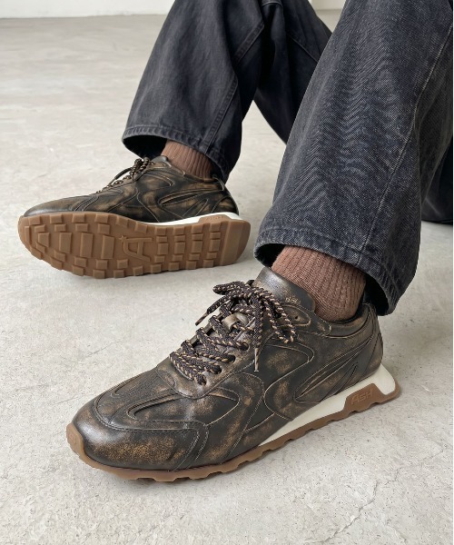 ASH/アッシュ【KASAR MAN】メンズフラットスニーカー シンプル 3cm