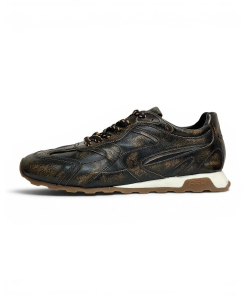ASH(アッシュ)の「ASH/アッシュ【KASAR MAN】メンズフラットスニーカー シンプル 3cmヒール 薄底(スニーカー・メンズ・ホワイト/ブラウン・42/41/40)」の13枚目の写真