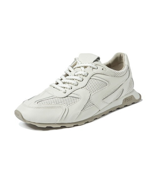 ASH(アッシュ)の「ASH/アッシュ【KASAR MAN】メンズフラットスニーカー シンプル 3cmヒール 薄底(スニーカー・メンズ・ホワイト/ブラウン・42/41/40)」の10枚目の写真