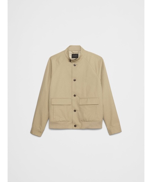 BANANA REPUBLIC FACTORY STORE(バナナリパブリック ファクトリーストア)の「BANANA REPUBLIC FACTORY STORE ハリントン ボンバージャケット(ブルゾン・メンズ・ベージュ/ネイビー・S/M/L/XL)」の5枚目の写真