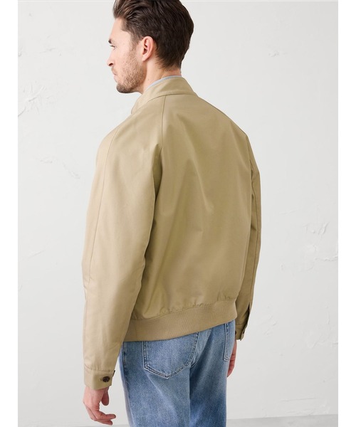 BANANA REPUBLIC FACTORY STORE(バナナリパブリック ファクトリーストア)の「BANANA REPUBLIC FACTORY STORE ハリントン ボンバージャケット(ブルゾン・メンズ・ベージュ/ネイビー・S/M/L/XL)」の3枚目の写真